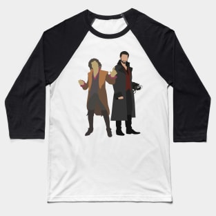 Captain Hook and The Crocodile Baseball T-Shirt